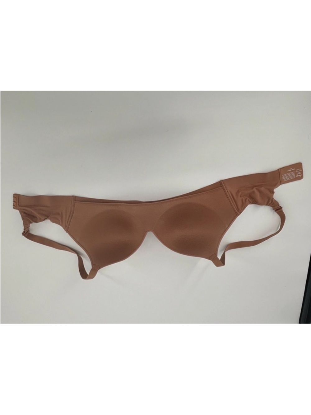 Soma Enbliss Wireless Bra 38C Tan Nude Padded Smooth Comfort 0319